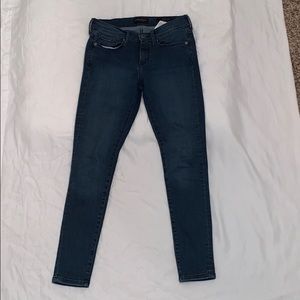 Banana Republic skinny blue jeans